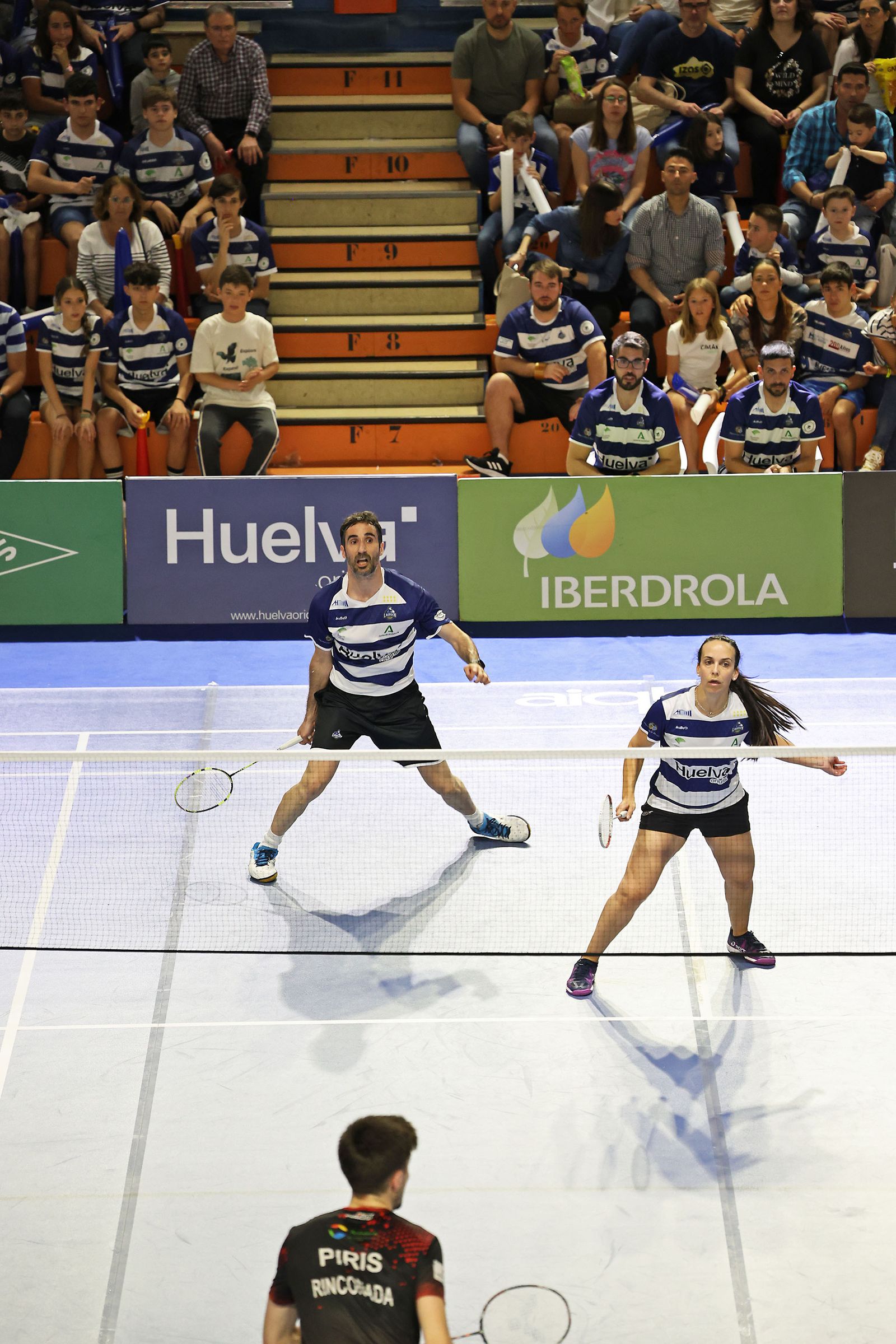 Imágenes de la final de liga de bádminton entre el IES La Orden y La RInconada