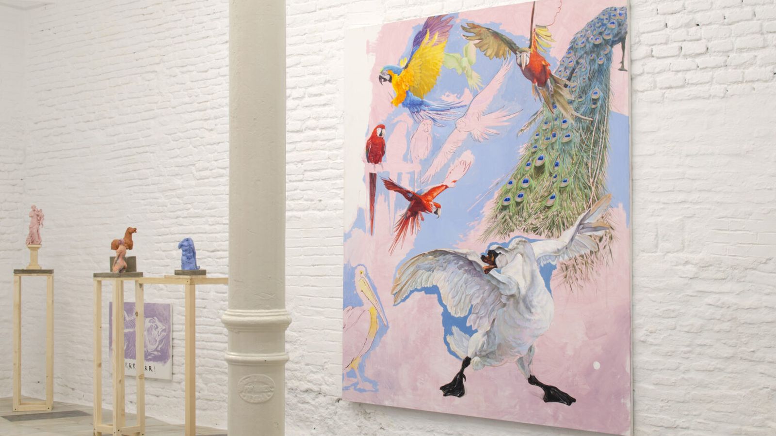 Exposición de Miguel Núñez.