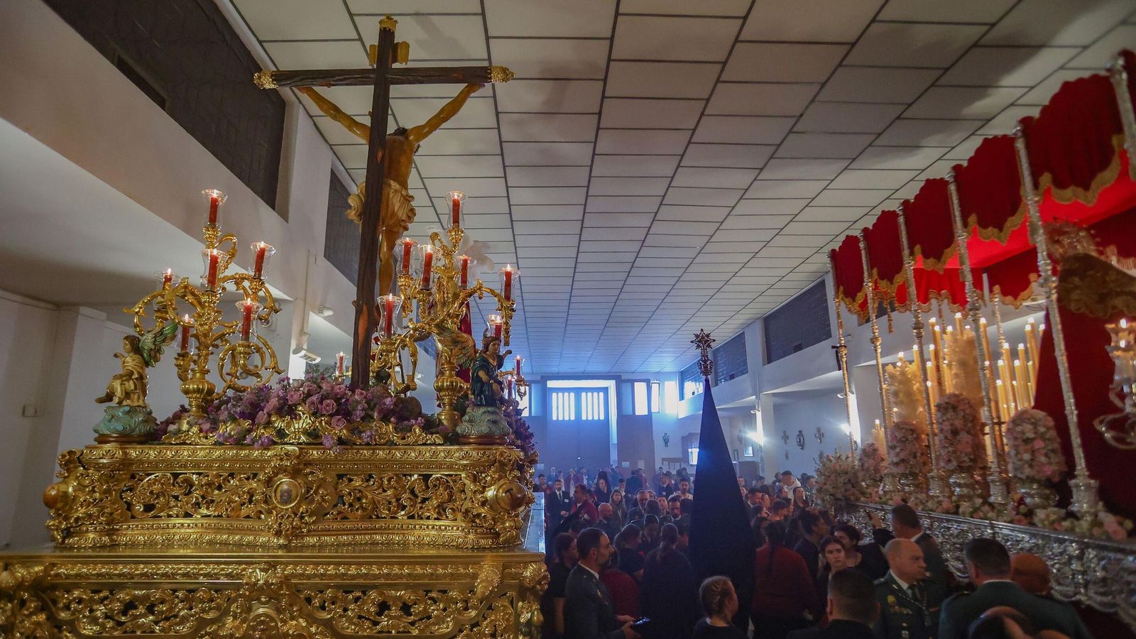 Hermandad de la Sagrdaa Lanzada en la Parroquia de Nuestra Señora de los Dolores, Martes Santo 2025