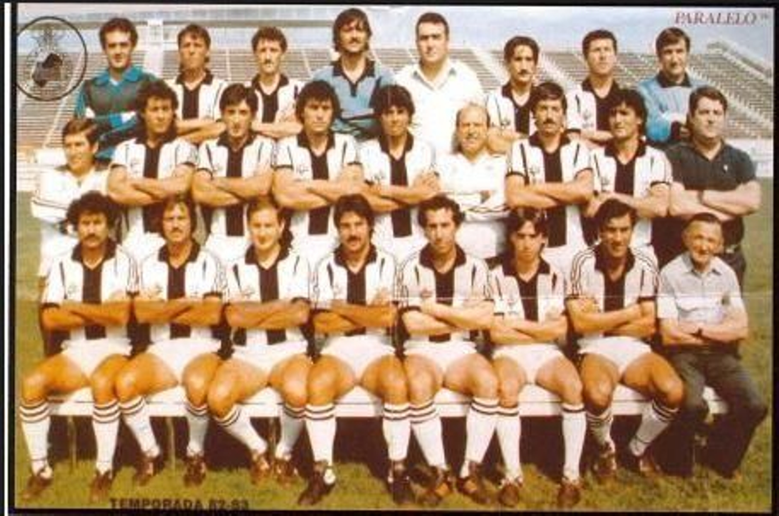 Plantilla de la Balona en la temporada 1982-83