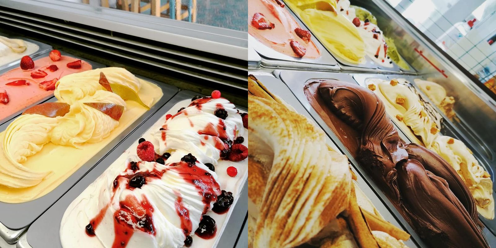 Helados artesanos de Almería.