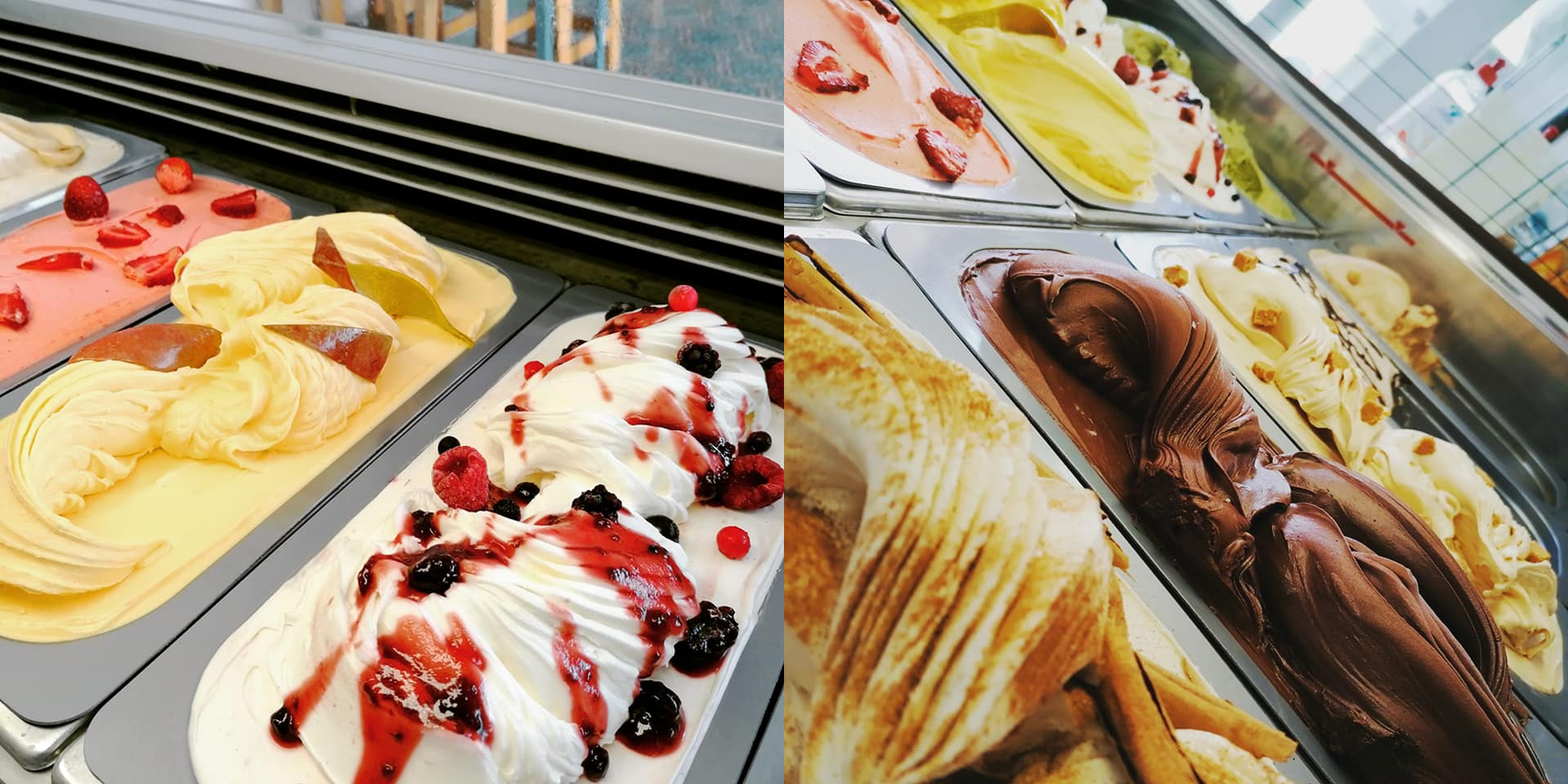 Helados artesanos de Almería.