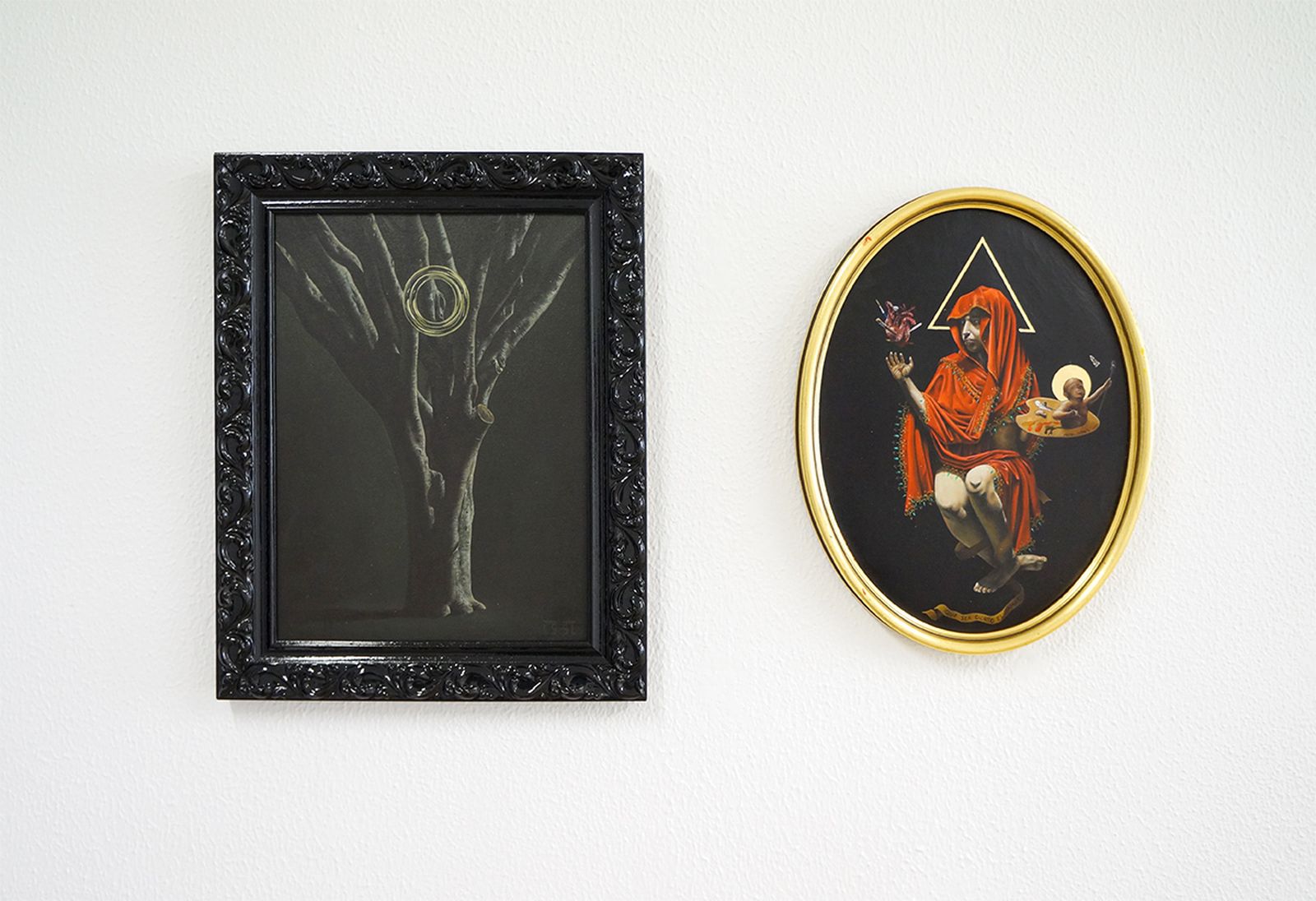 Obras expuestas en 'Artistas mexicanos-Zona Querétaro', en la Galería Zunino.