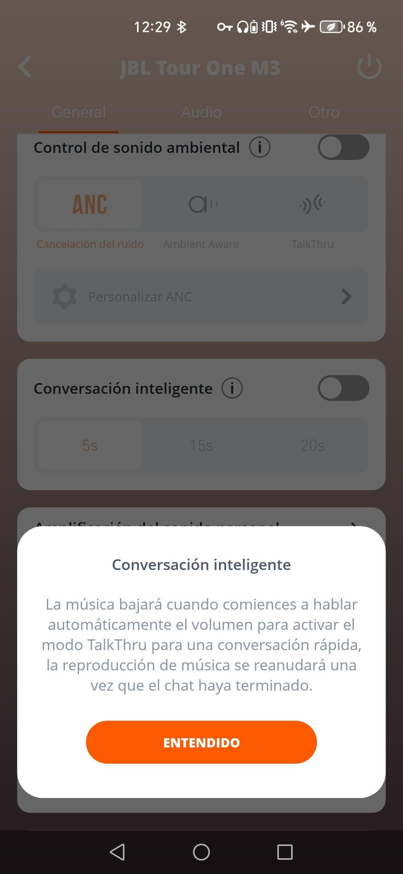 Auriculares JBL Tour One M3 - App JBL Headphones