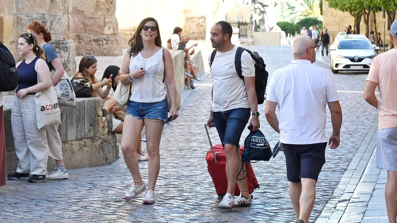 Turistas por la Judería