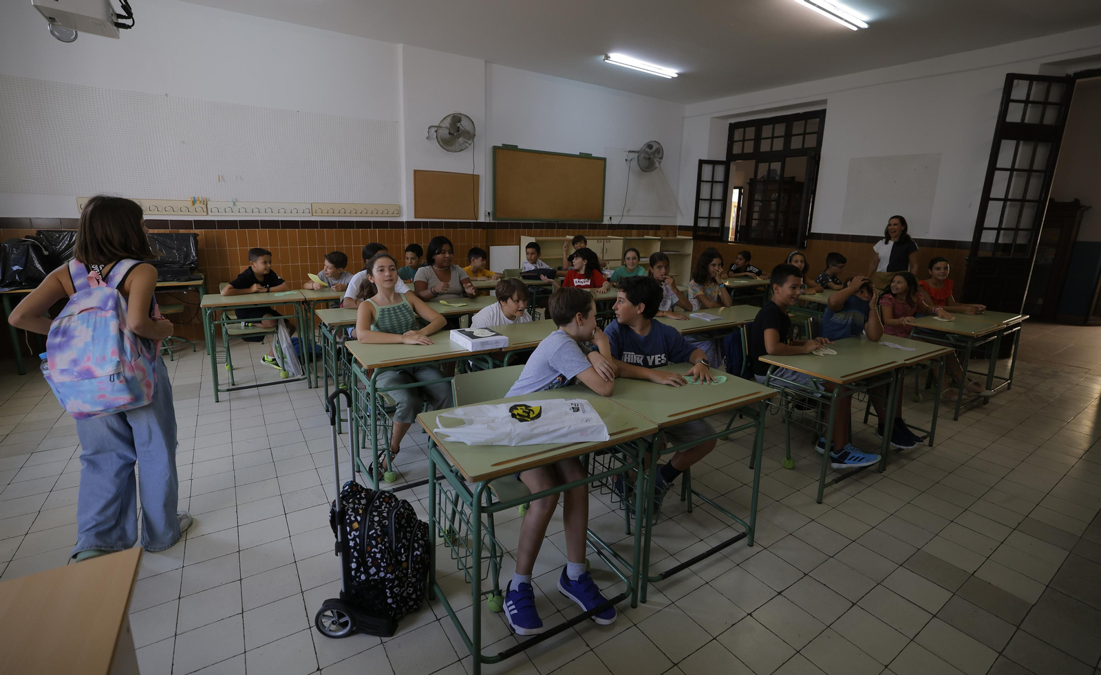 Las imágenes de la vuelta al colegio