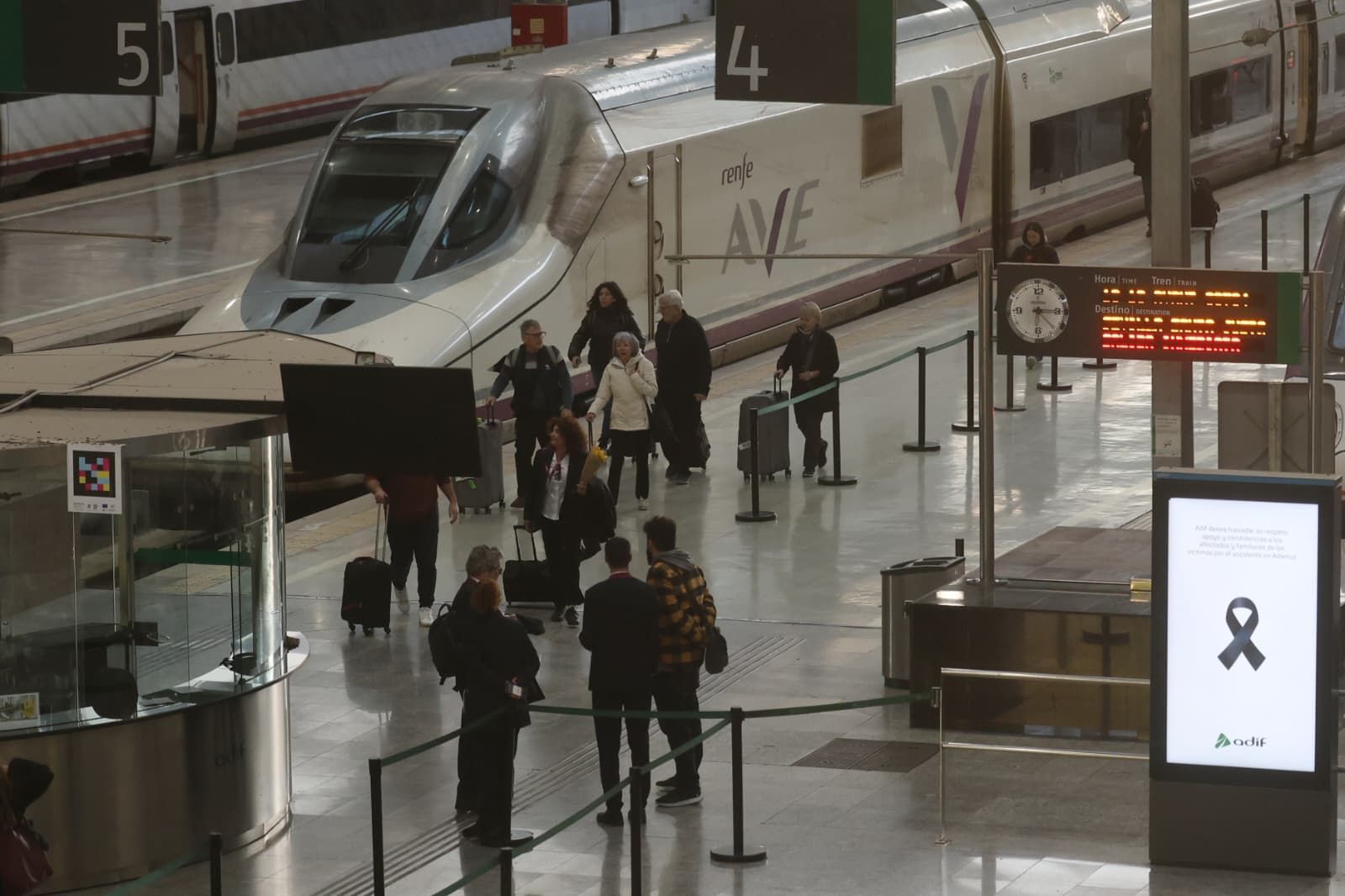 Tren de las 18:18 procedente de Madrid