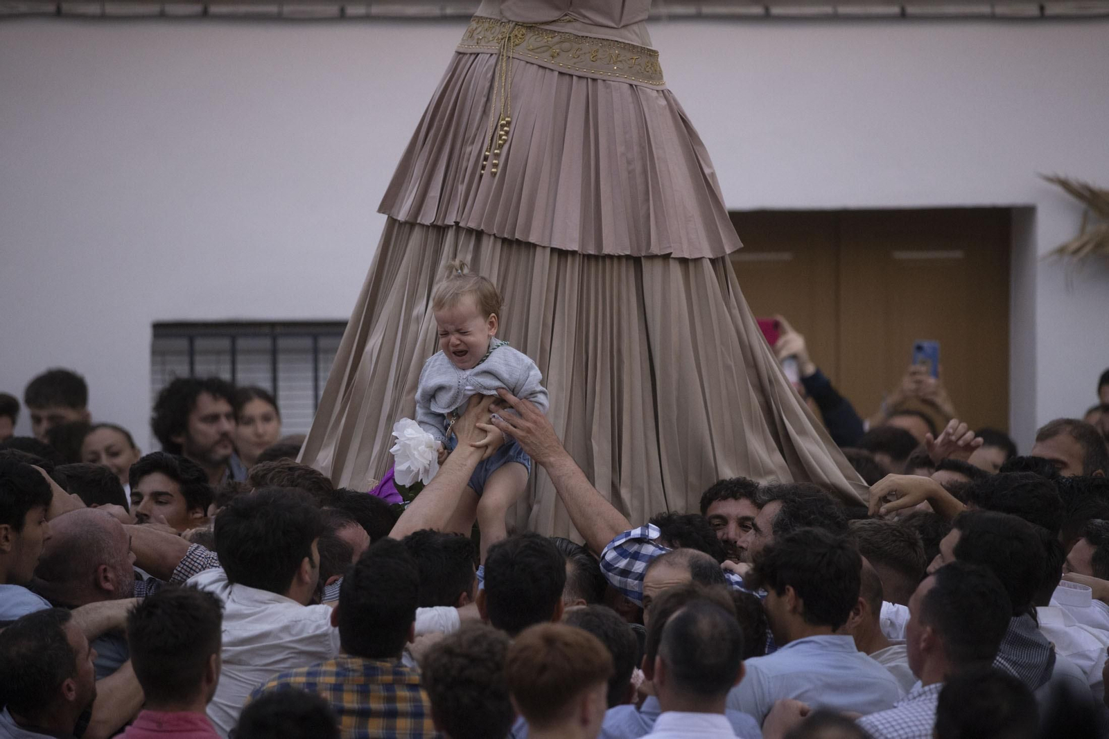 Imágenes del traslado de la Virgen del Rocío de Almonte hasta El Chaparral