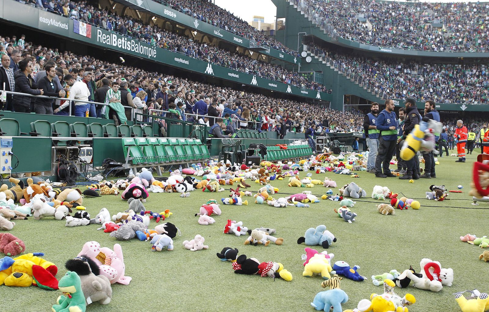 Las imágenes del Betis-atlético de Madrid