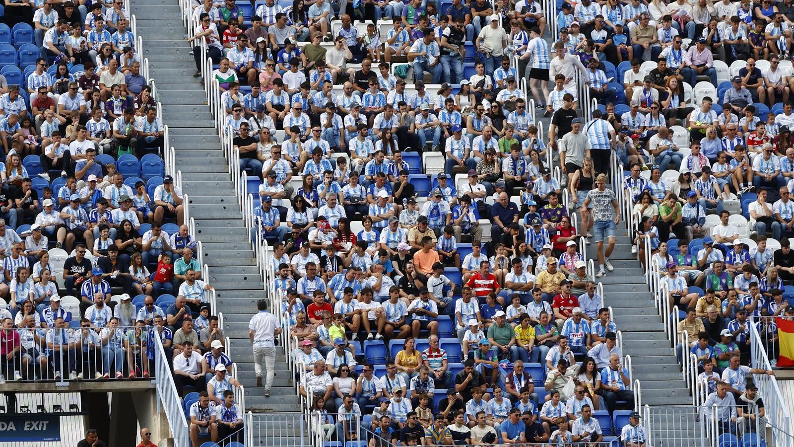 Las fotos del Málaga CF-Granada