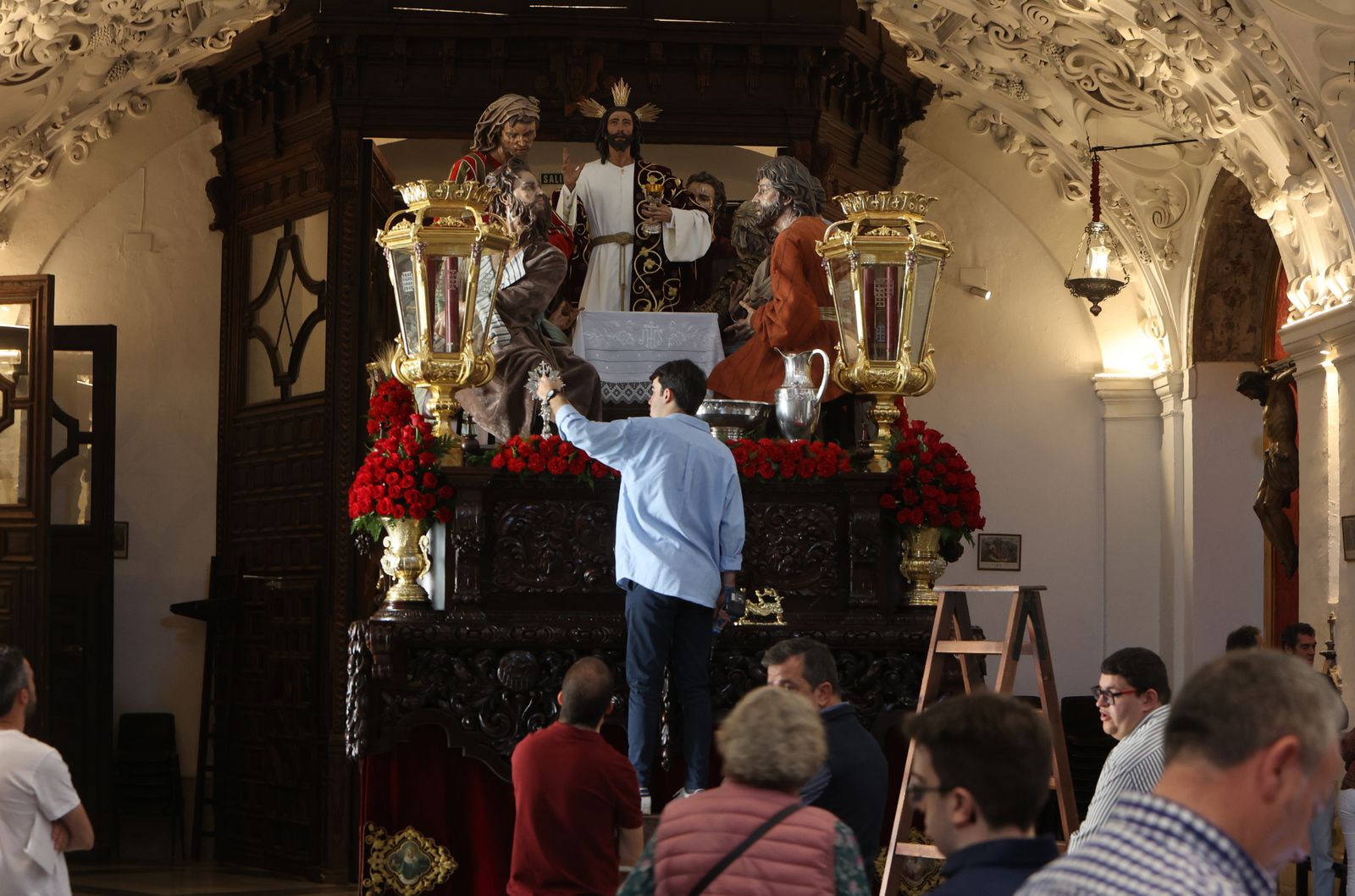 Ambiente previo al Domingo de Ramos