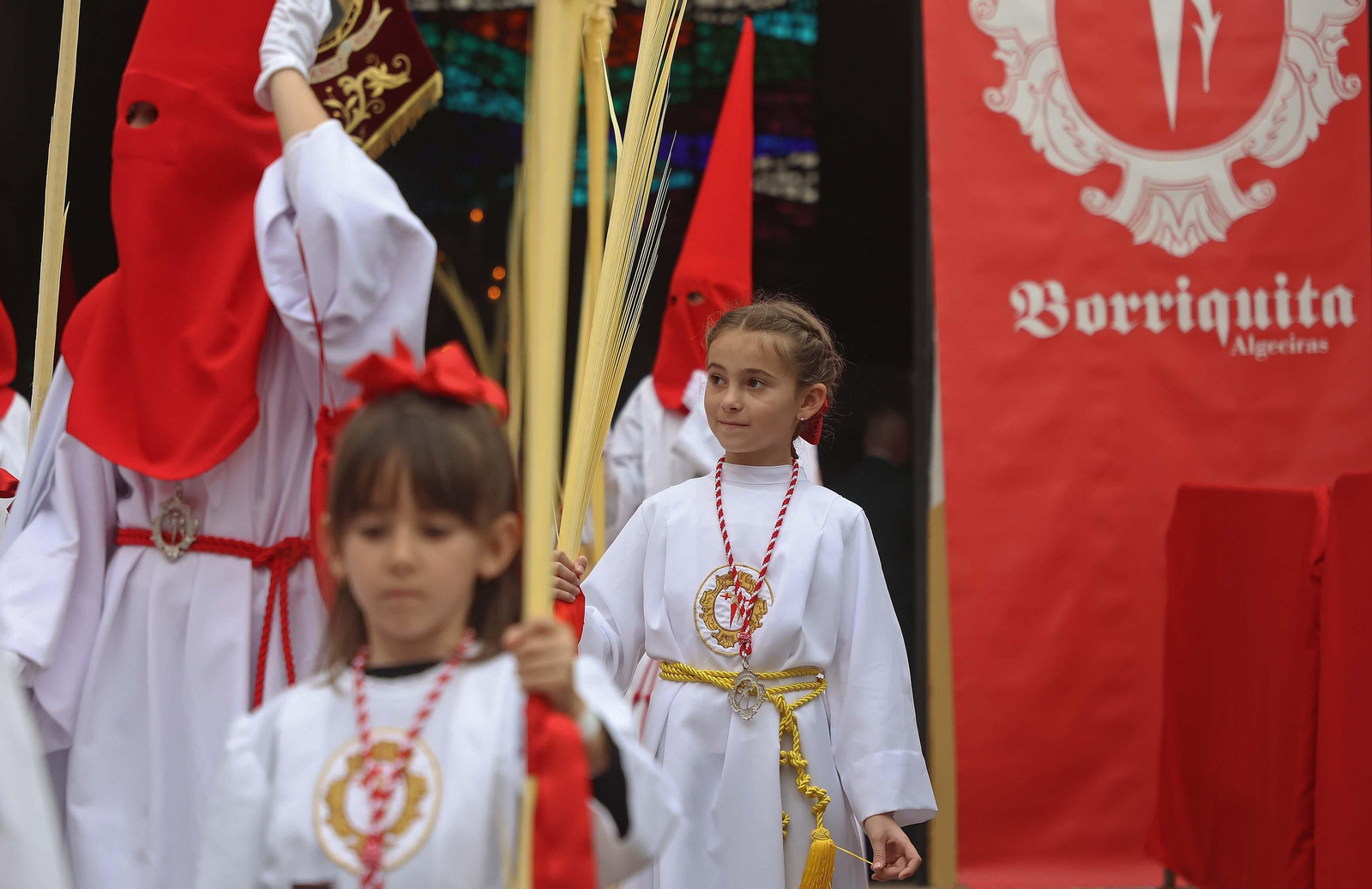 Fotos del Domingo de Ramos en Algeciras: La Borriquita y Oración en el Huerto