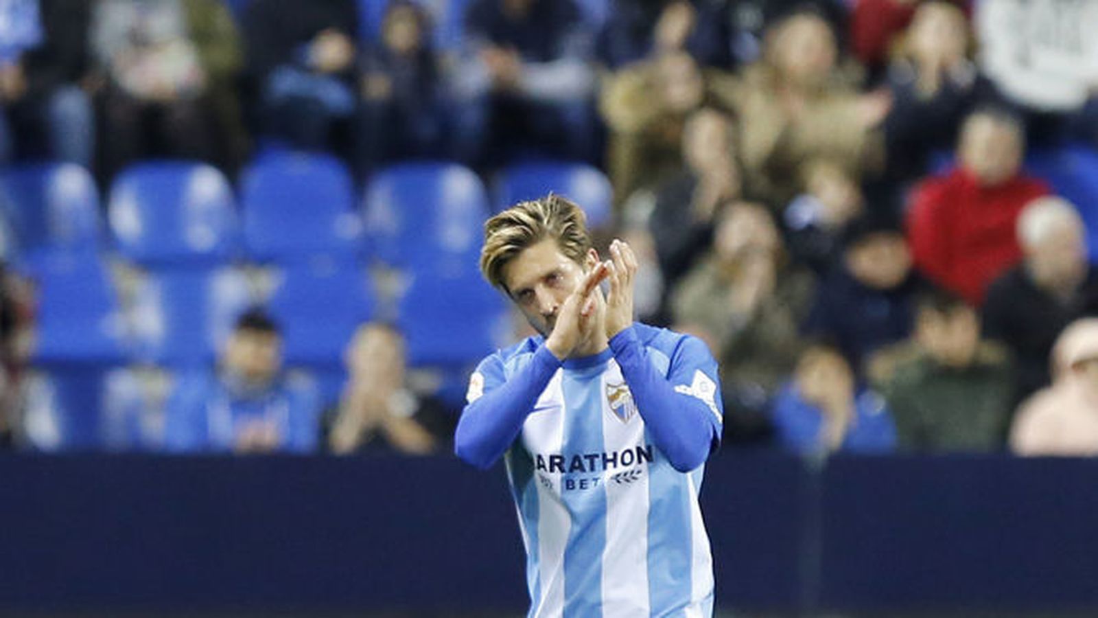 Keko, durante un partido del pasado curso.