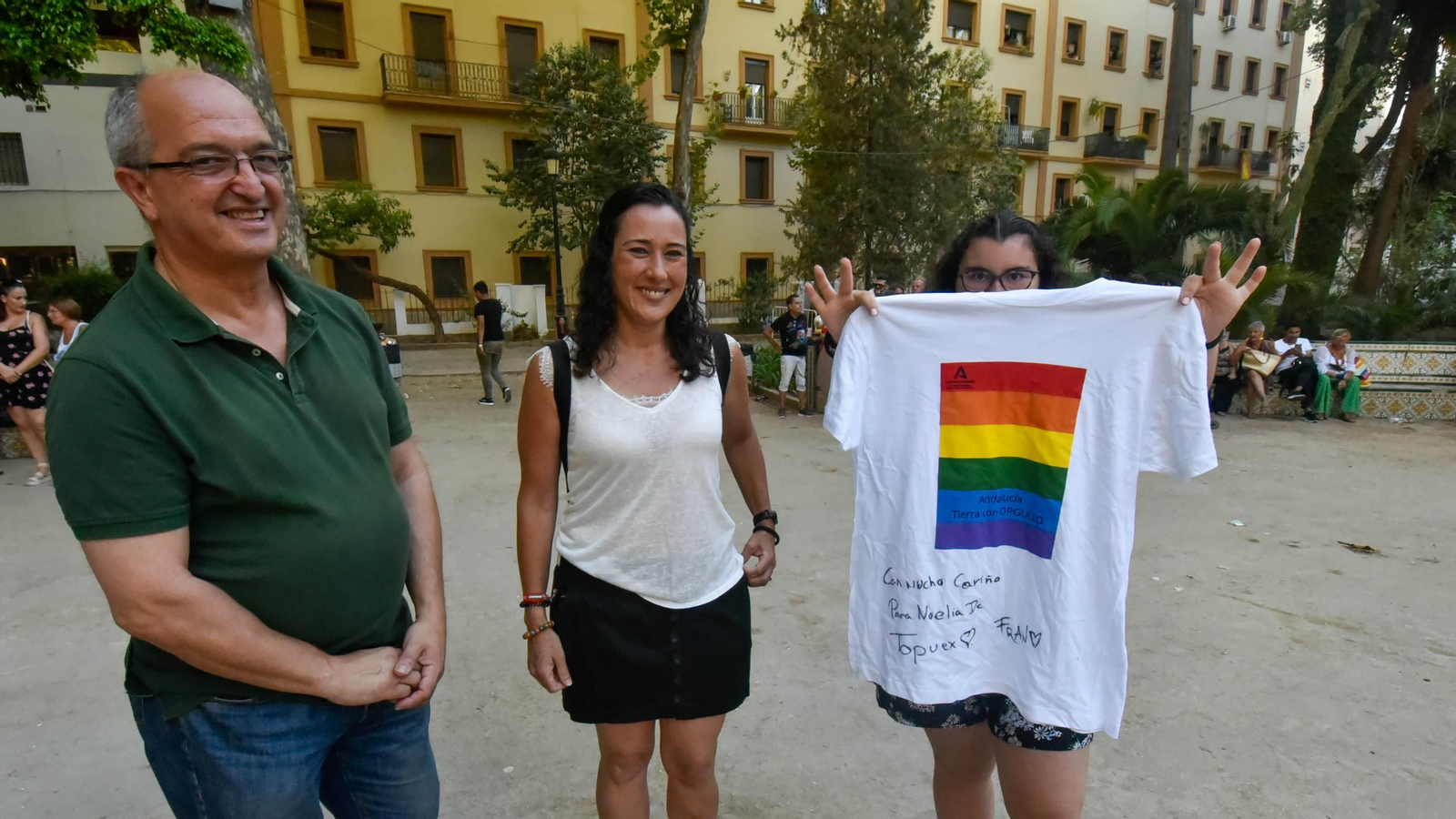 Fotos de la celebración del Orgullo LGTBI en Algeciras con Manolita Chen
