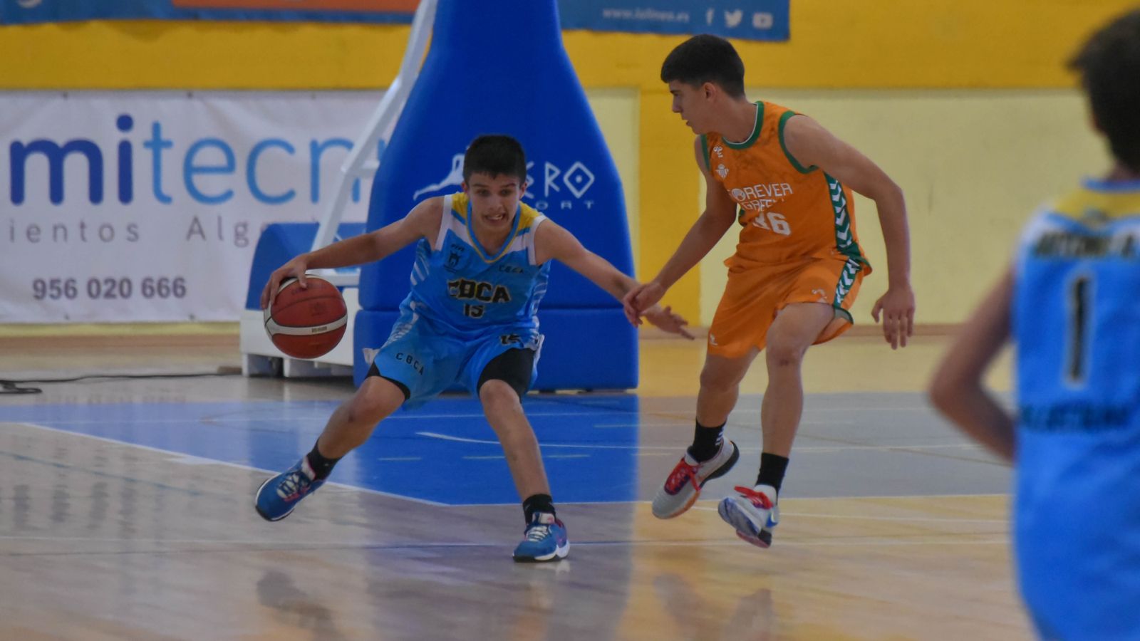 Las fotos de los cuartos de final del Cadeba infantil de La Línea
