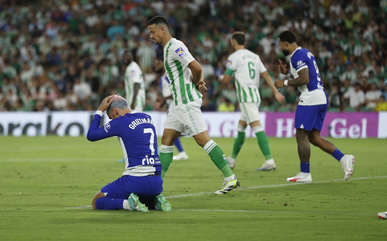 Las fotos del Betis-Atlético de Madrid