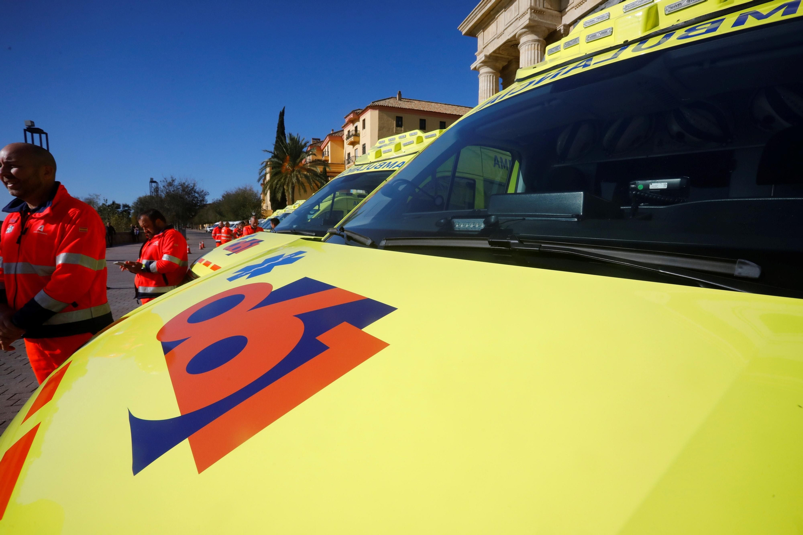 Así son las nuevas ambulancias 4x4 que el 061 ha presentado en Córdoba, en imágenes