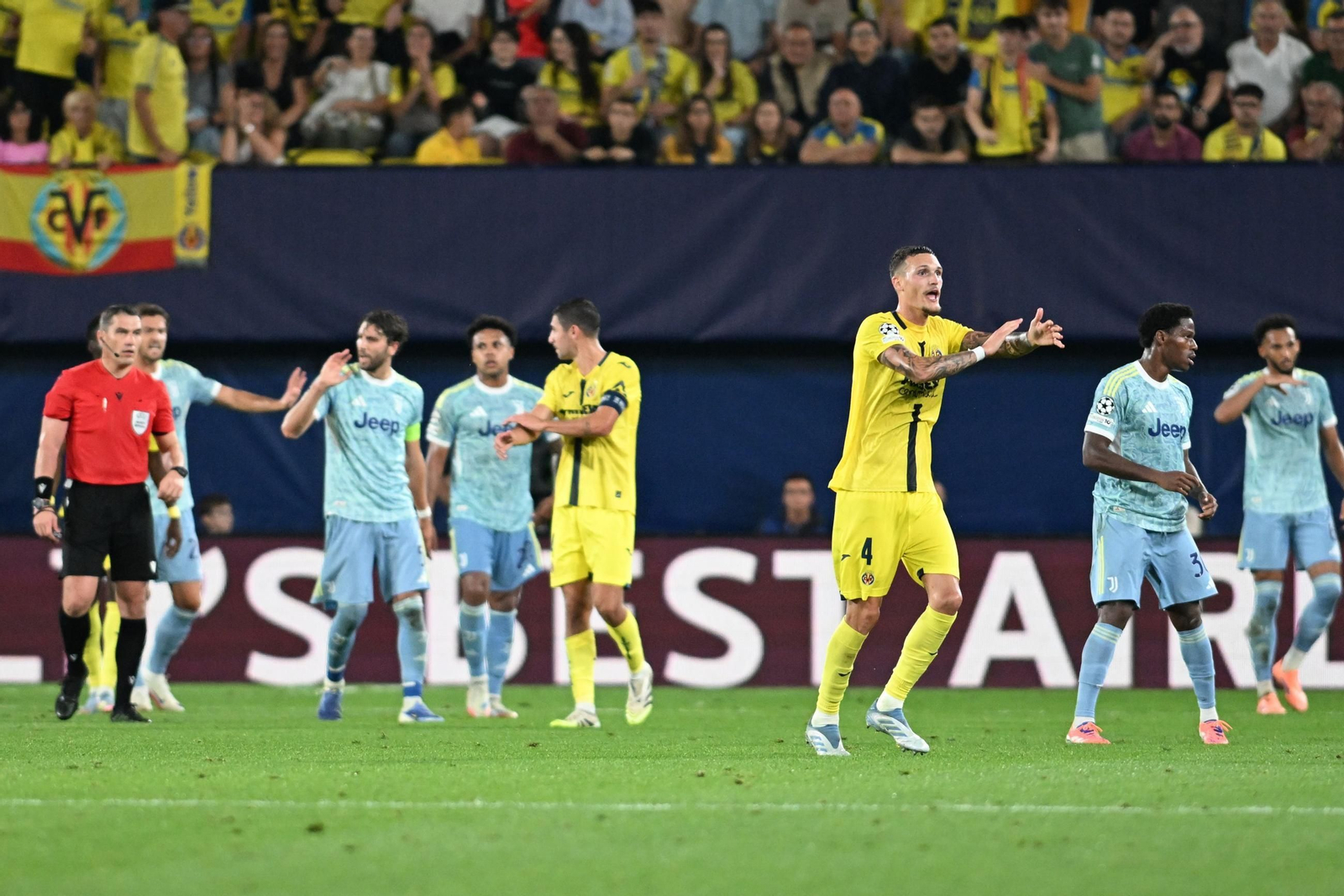 Las fotos del Villarreal-Juventus