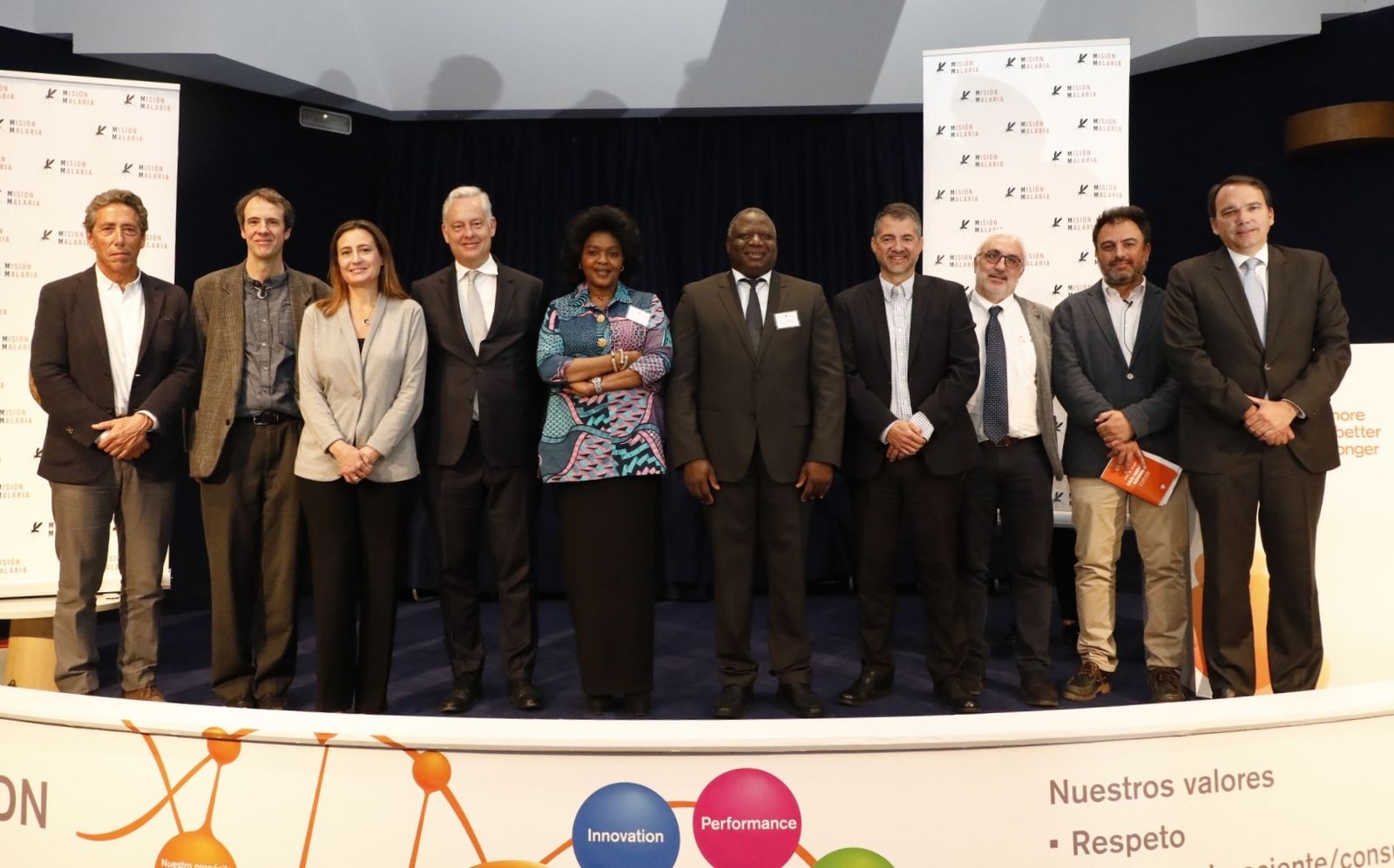 Participantes en el encuentro celebrado en el centro de investigación Diseases of Developing World (DDW) de GSK.