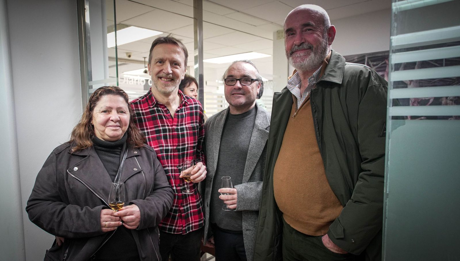 Imágenes de la inauguración de la exposición de Manuel del Valle en la sala ArteaDiario