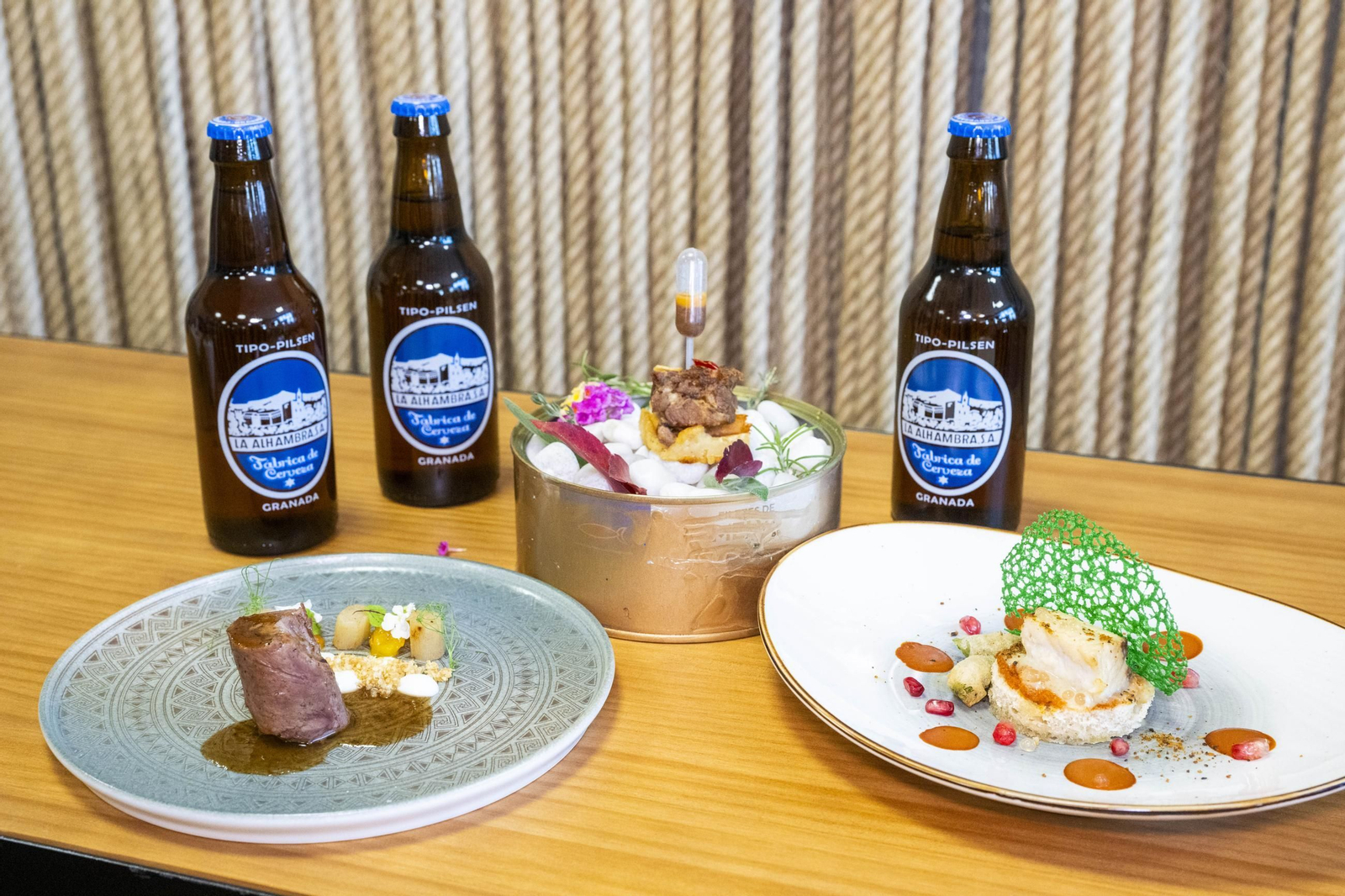 Imagen del primer, segundo y tercer premio del certamen Saborea Sin Prisa.