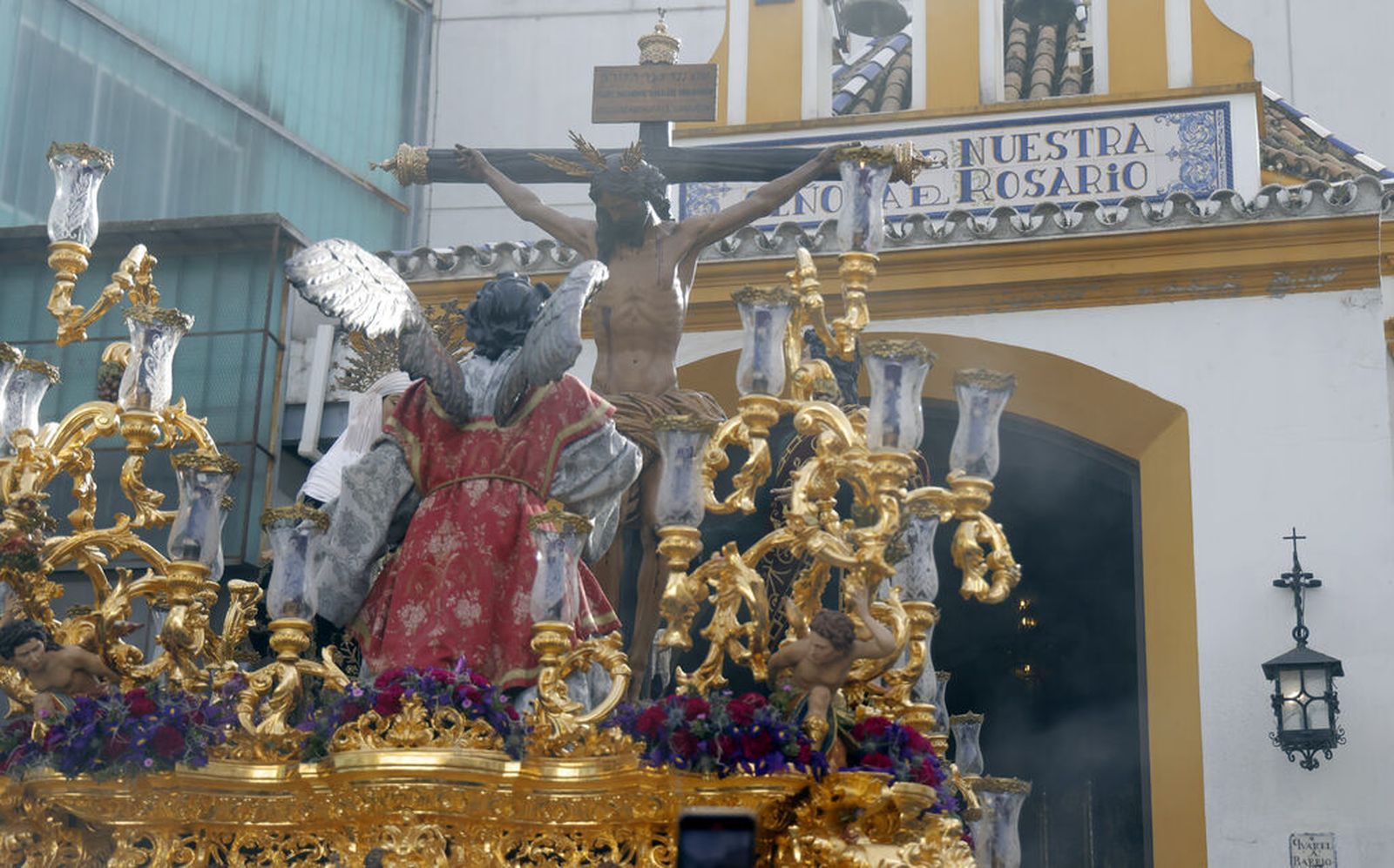 El Cristo de las Aguas el pasado Lunes Santo