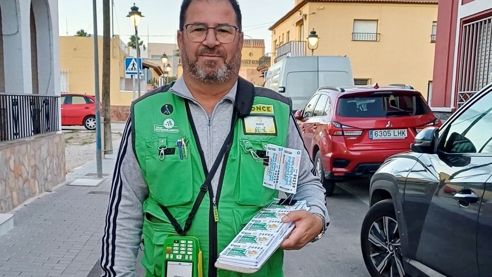 Bartolomé Caparrós es el otro vendedor de Vera.