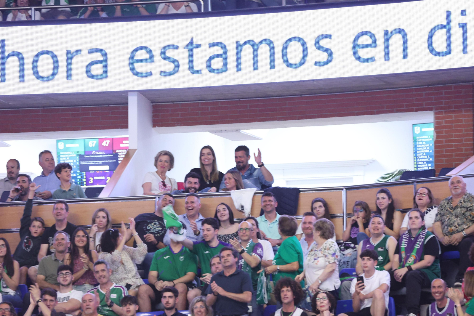 Búscate en las gradas del Carpena en el Unicaja-UCAM Murcia