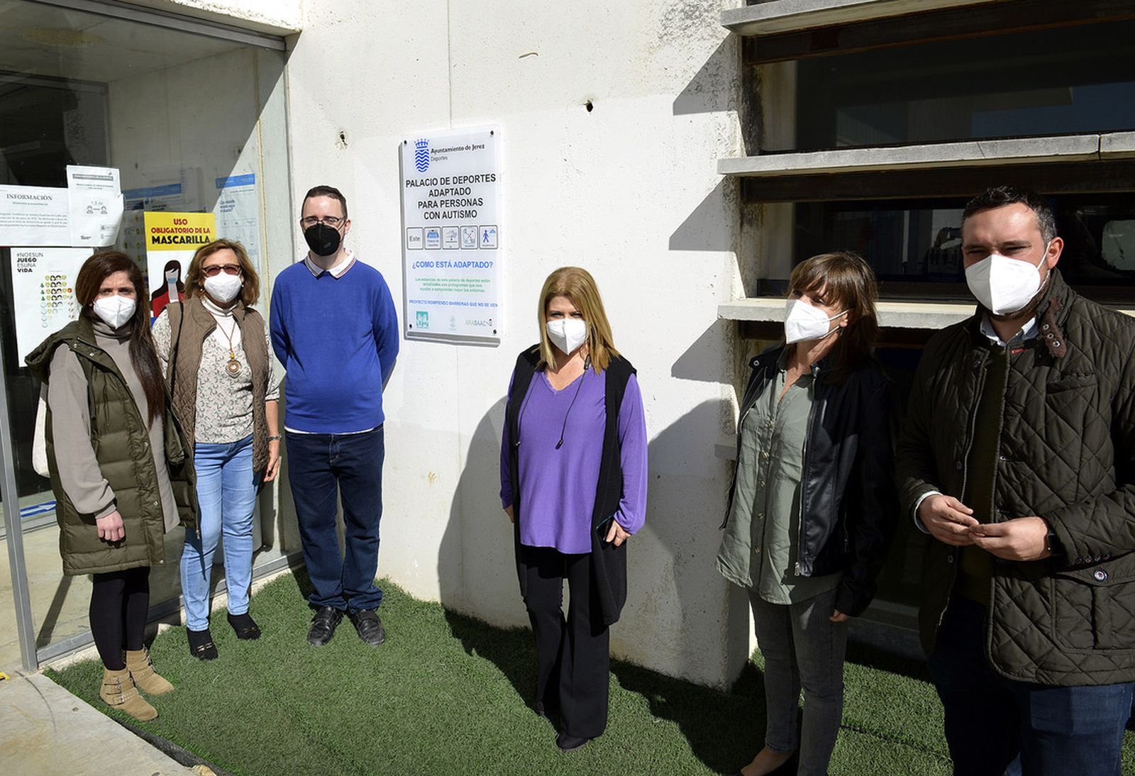 Pictogramas para personas con autismo en el Palacio de Deportes