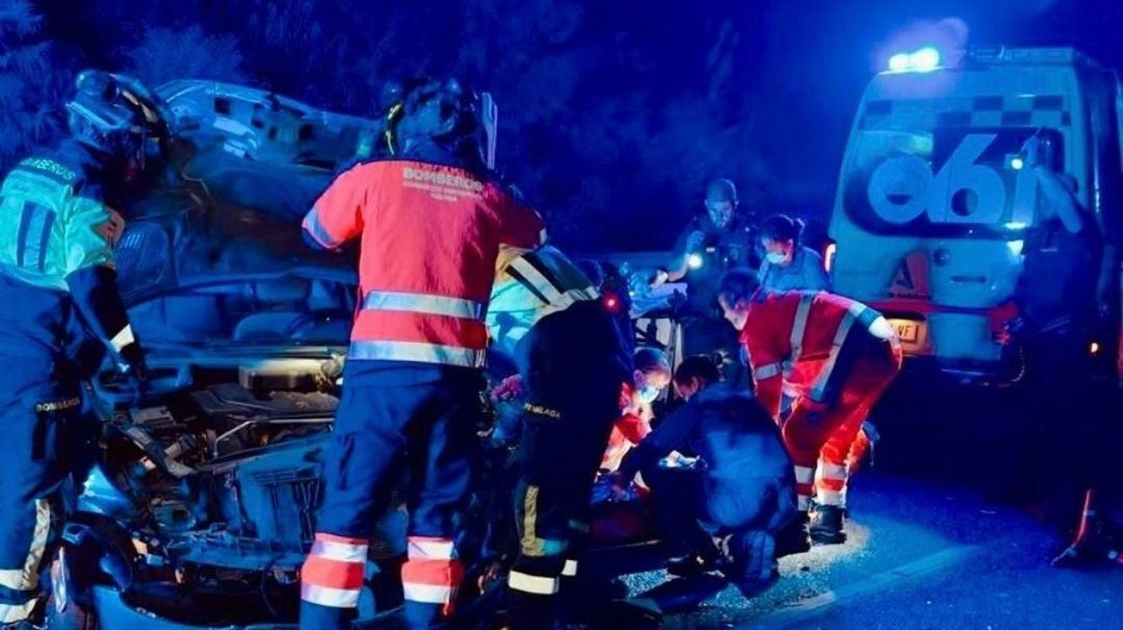 Accidente de tráfico en Estepona