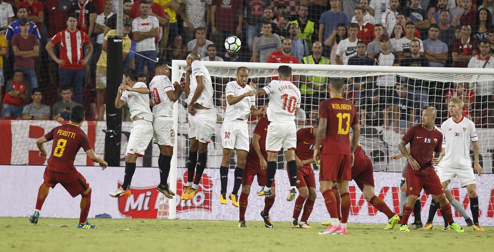 Las imágenes del Sevilla-Roma del IX Trofeo Antonio Puerta