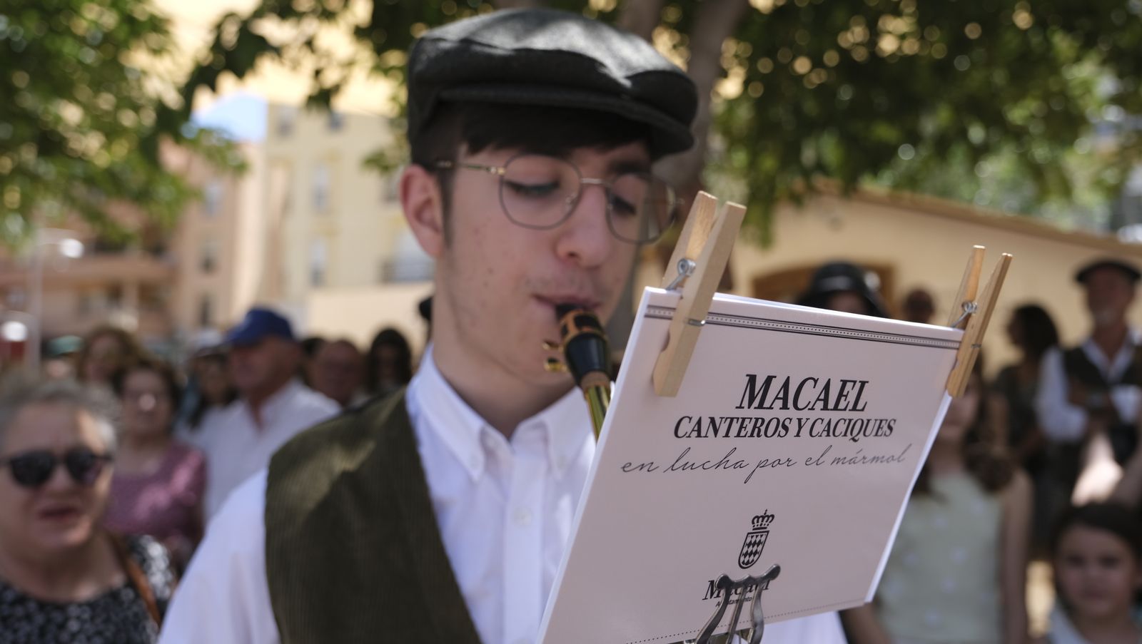 Imágenes de la recreación histórica Canteros y Caciques de Macael