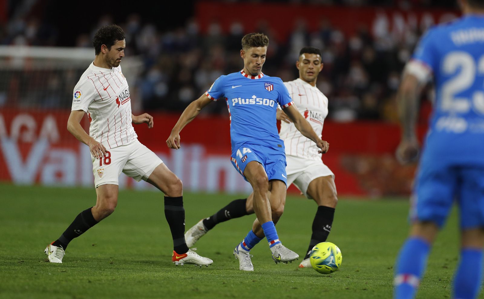 Las imágenes del Sevilla fc-Atlético de Madrid