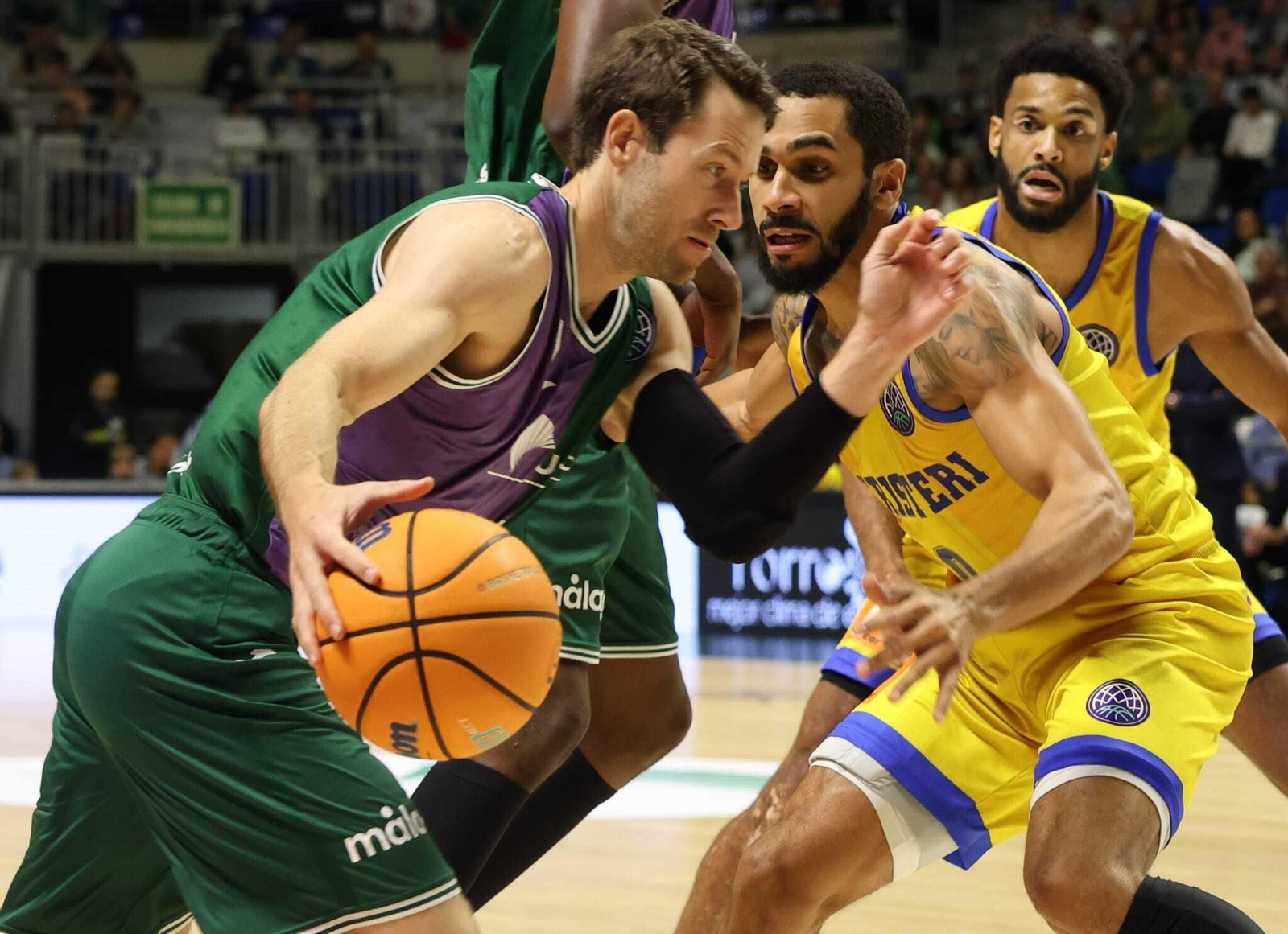 El Unicaja-Peristeri, en fotos