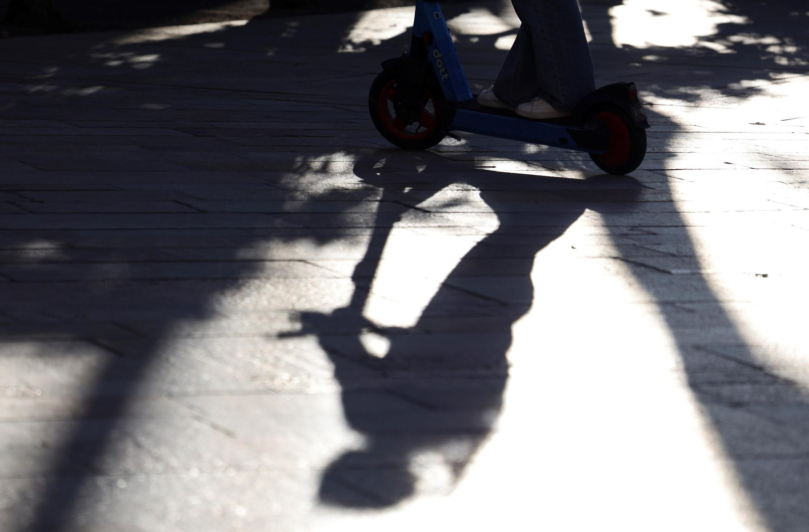 Patinete eléctrico.