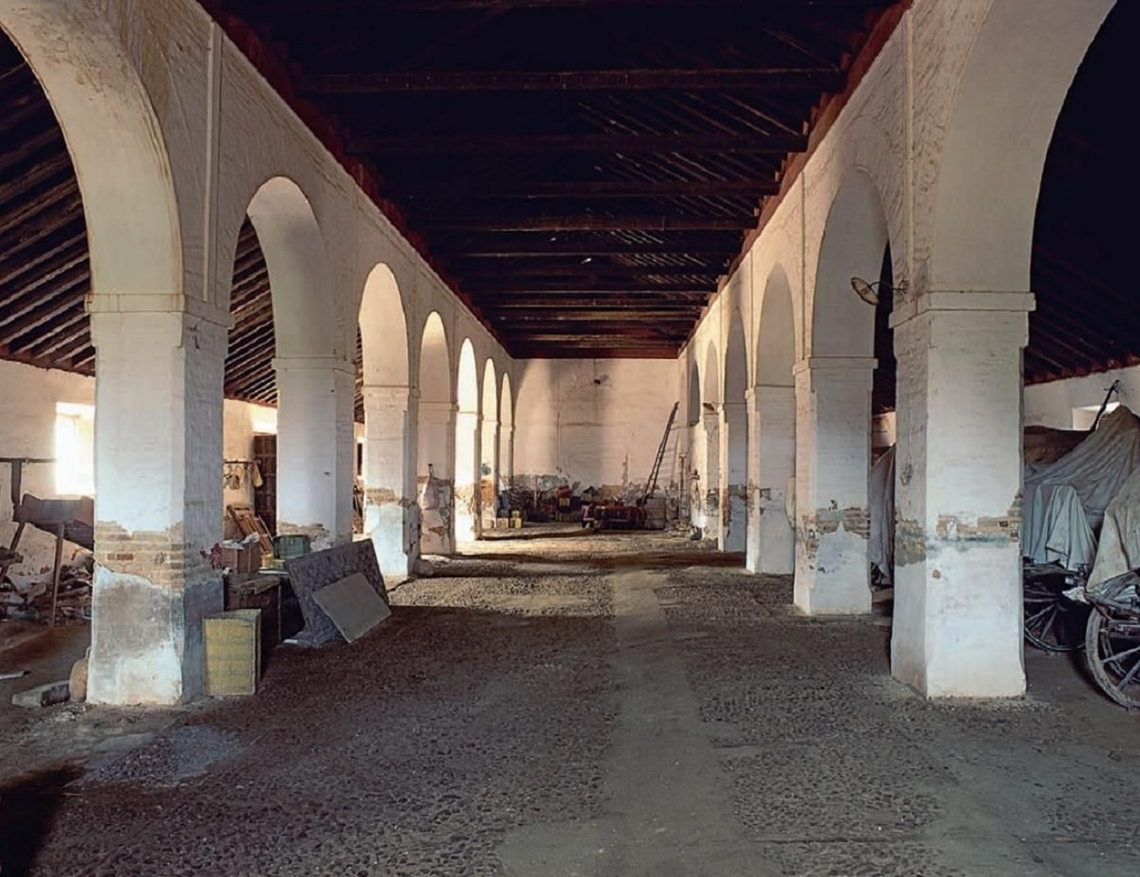 La atarazana de la Hacienda Ibarburu.