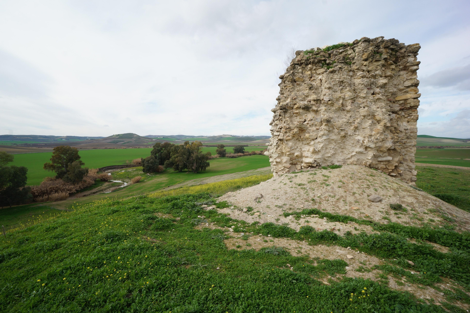 El castillo de Dos Hermanas de Montemayor, en fotografías