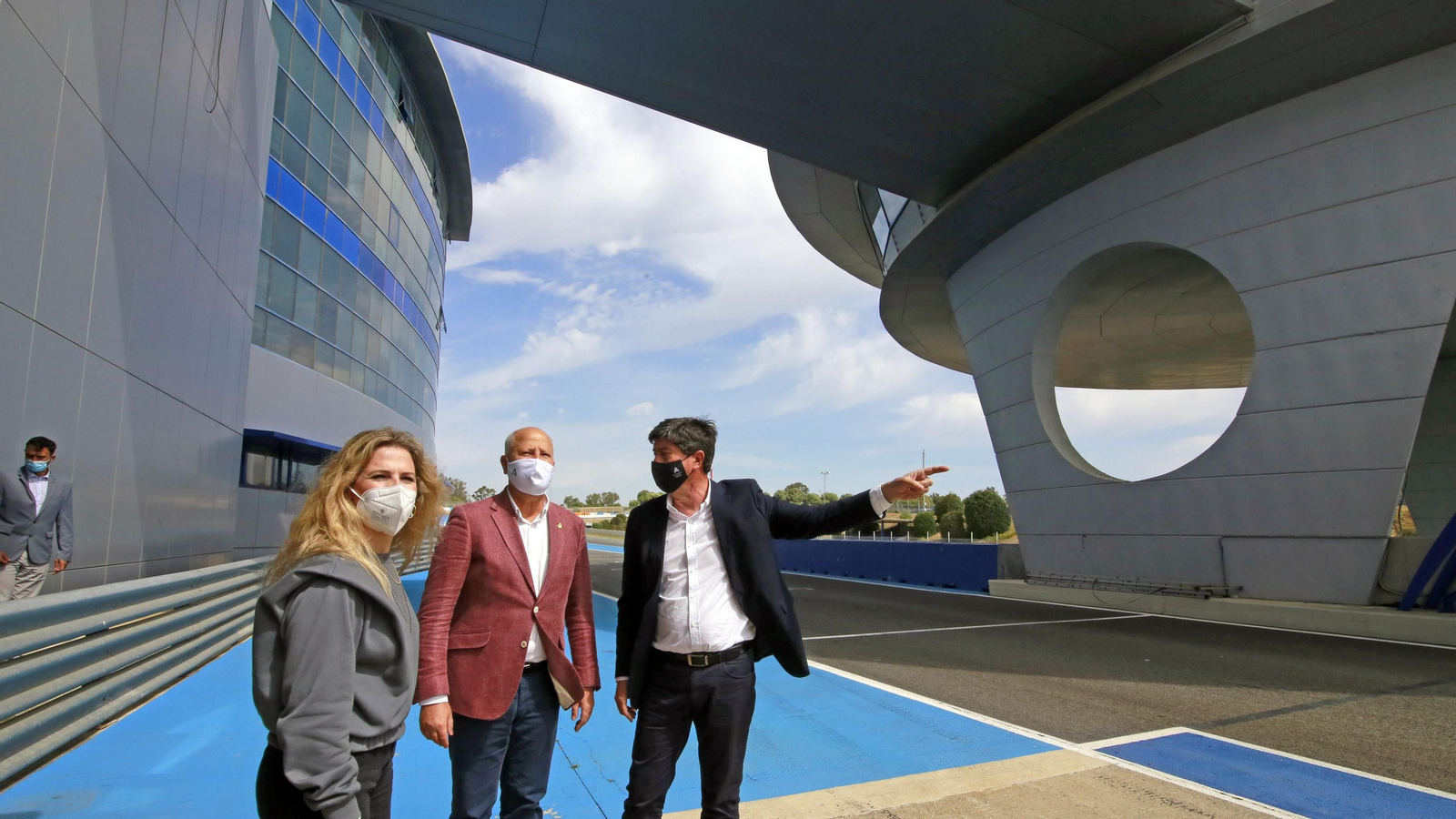 Presentación del G.P. de España en el Circuito de Jerez - Ángel Nieto