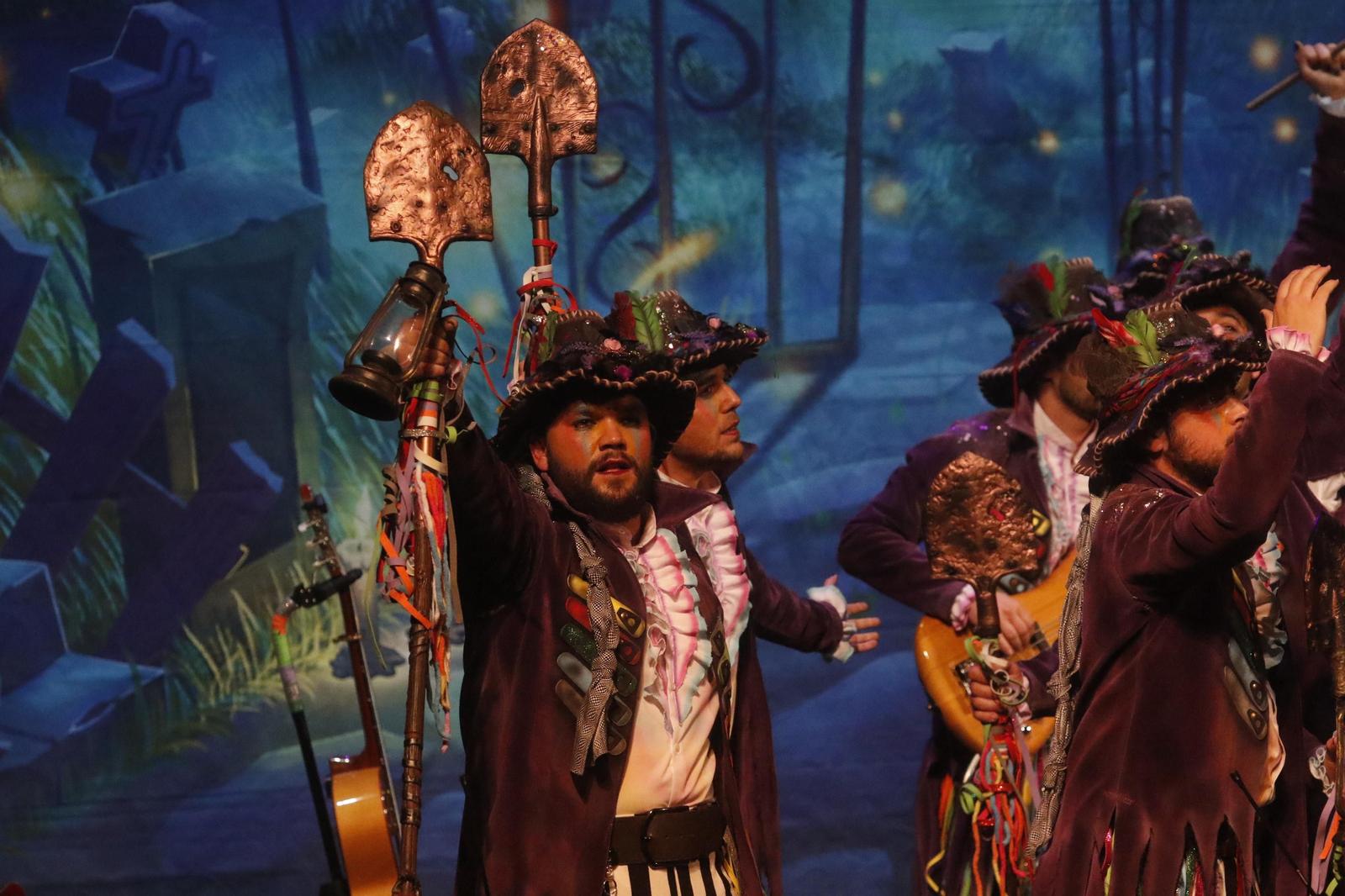 La primera sesión de preliminares del Concurso del Carnaval de Córdoba, en fotos