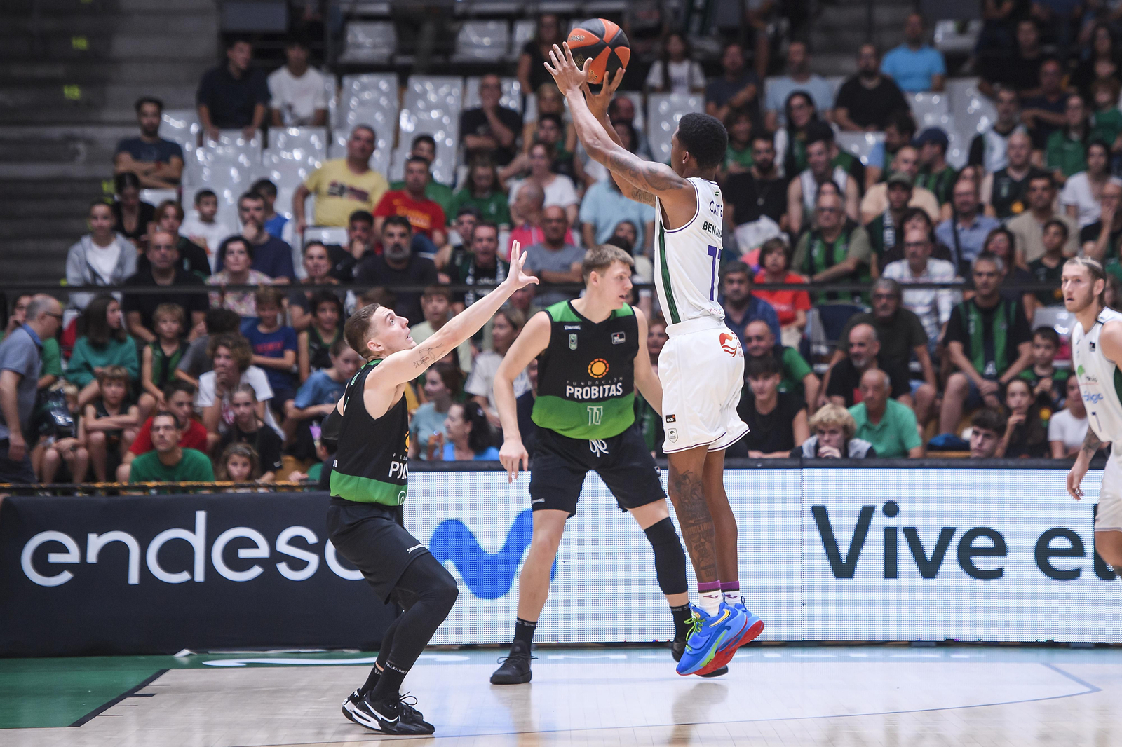Imagen del Joventut-Unicaja. Imagen del Joventut-Unicaja.