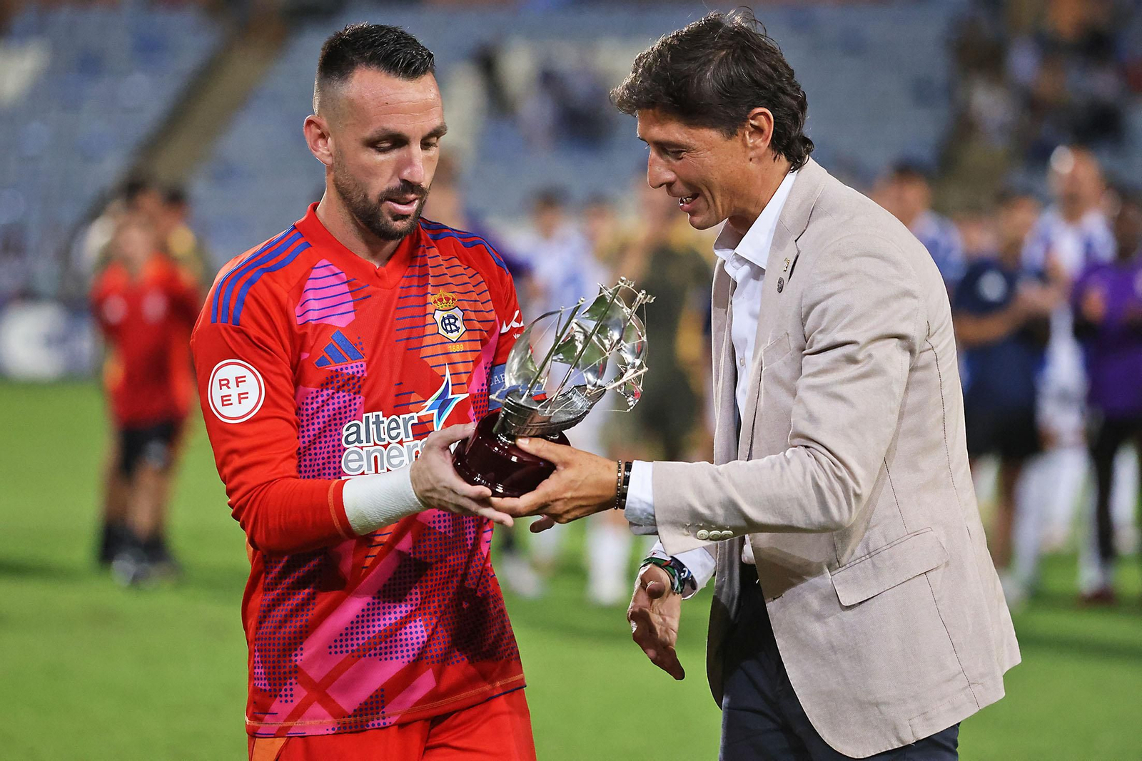 Las mejores imágenes del Trofeo Colombino entre el Recreativo de Huelva y el Córdoba CF