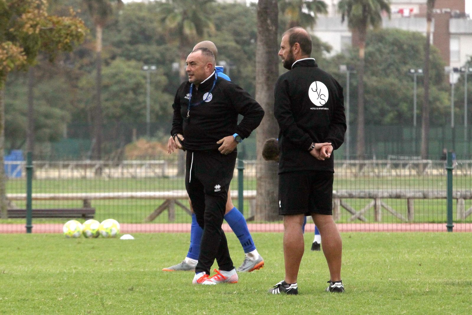Primer entrenamiento de Josu Uribe con el Xerez DFC