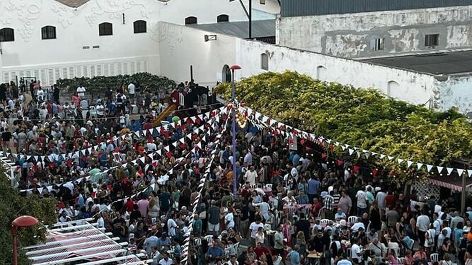 Gran ambiente en anteriores ediciones de la Fiesta del Chicharrón