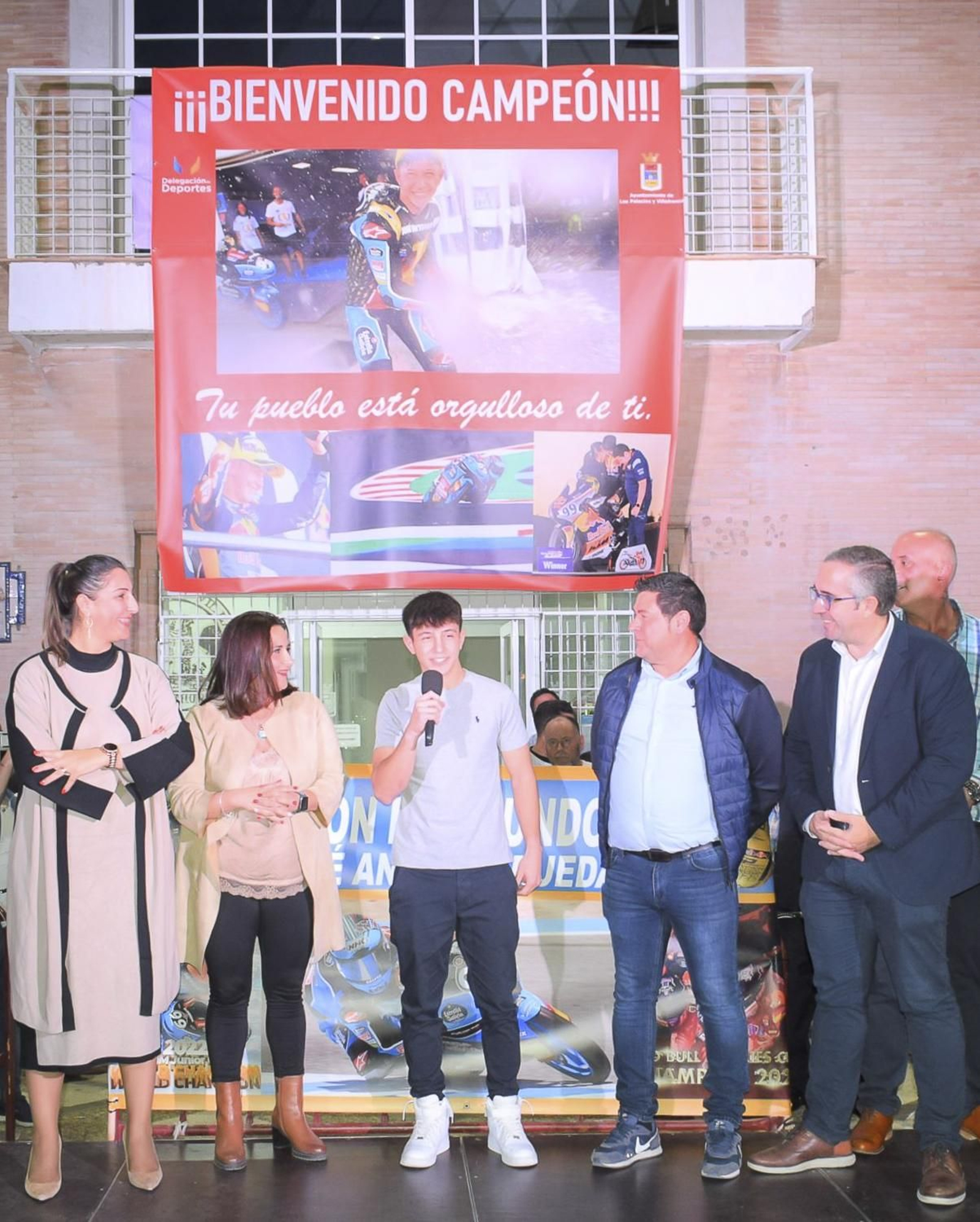 José Antonio Rueda, cuando ya fue campeón en categorías inferiores en 2022.