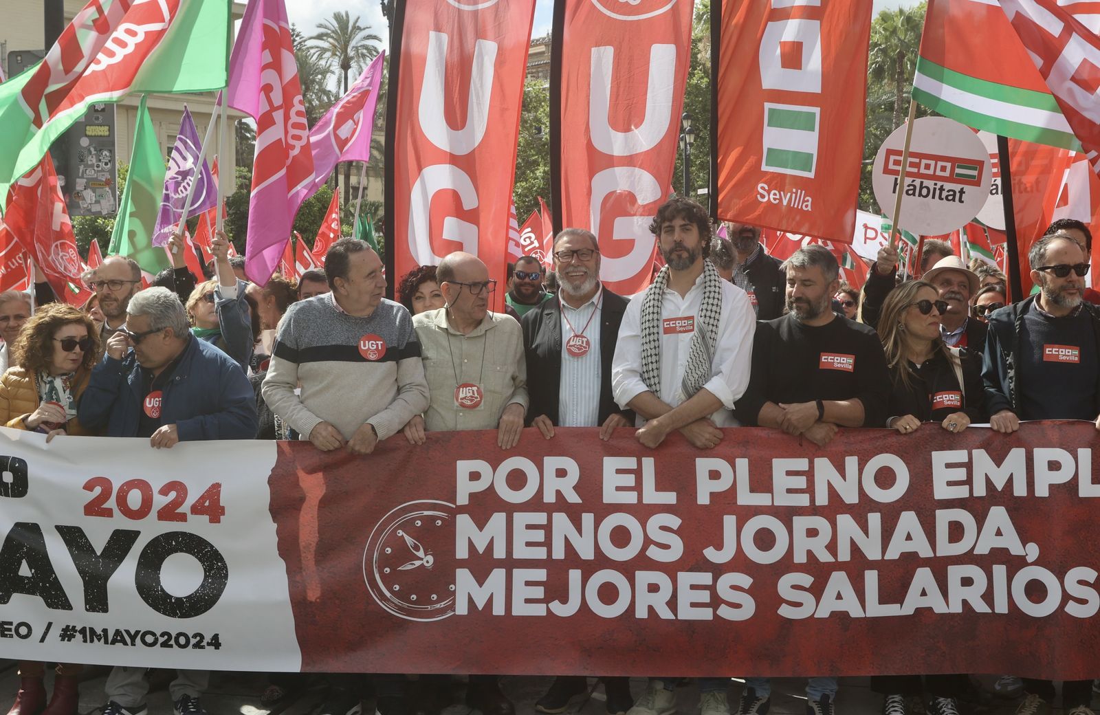 Manifestación día internacional del Trabajo