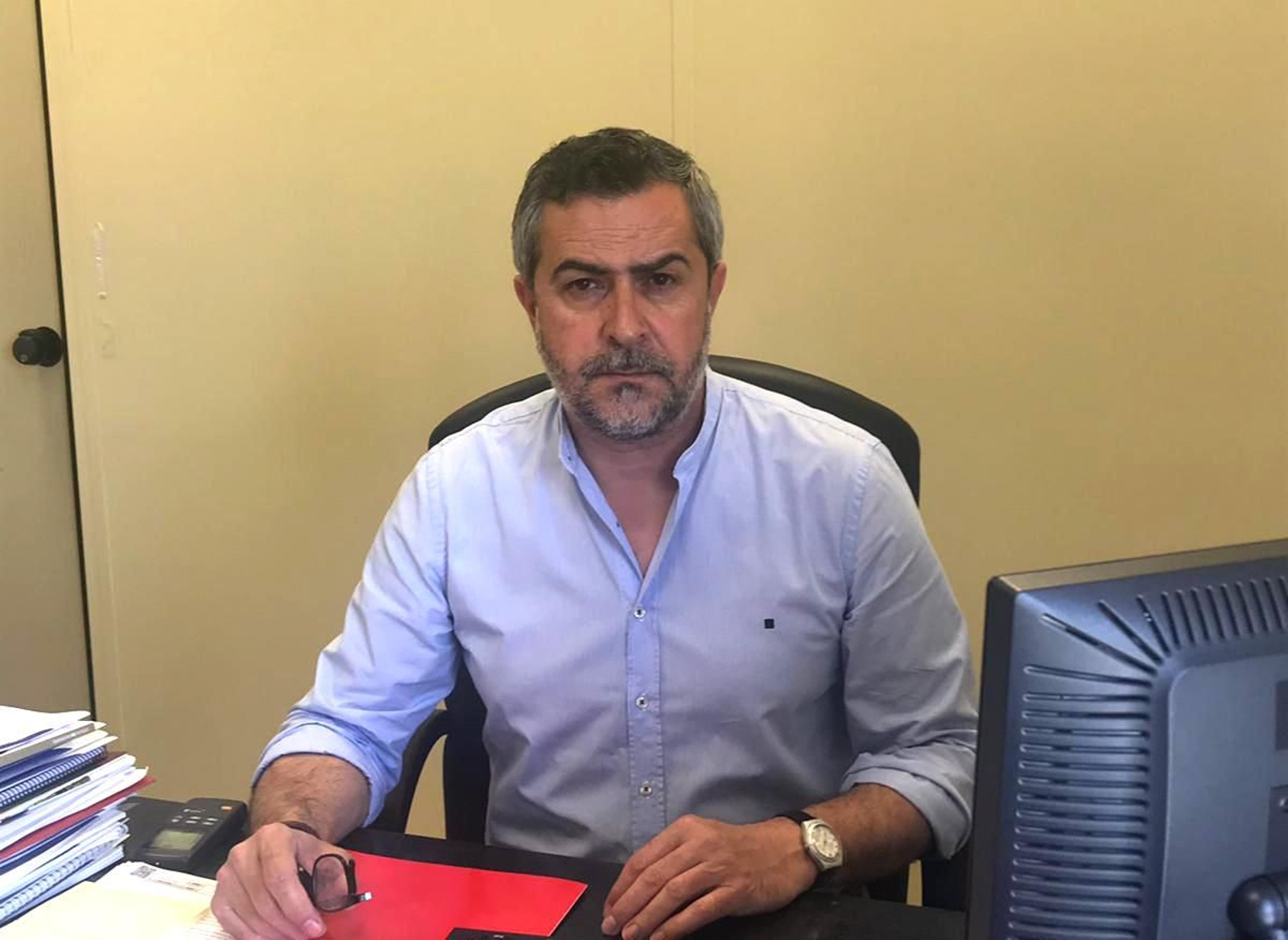 Juan Antonio Lorenzo, alcalde de Serón y portavoz del Grupo Socialista en la Diputación Provincial.