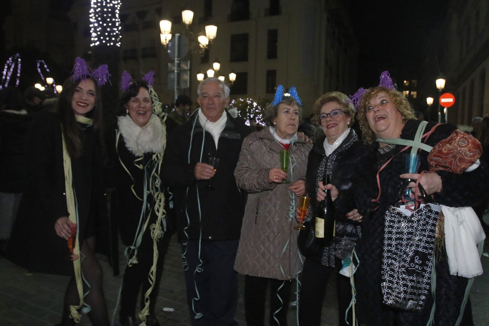 La Fiesta de Nochevieja en Las Tendillas, en imágenes