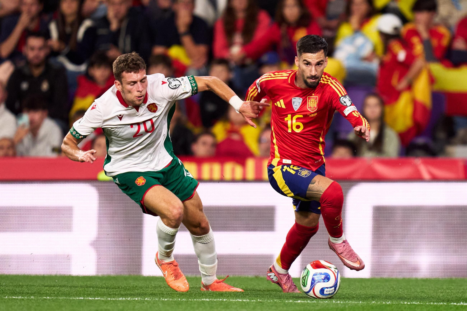 Las mejores fotos del España-Bulgaria