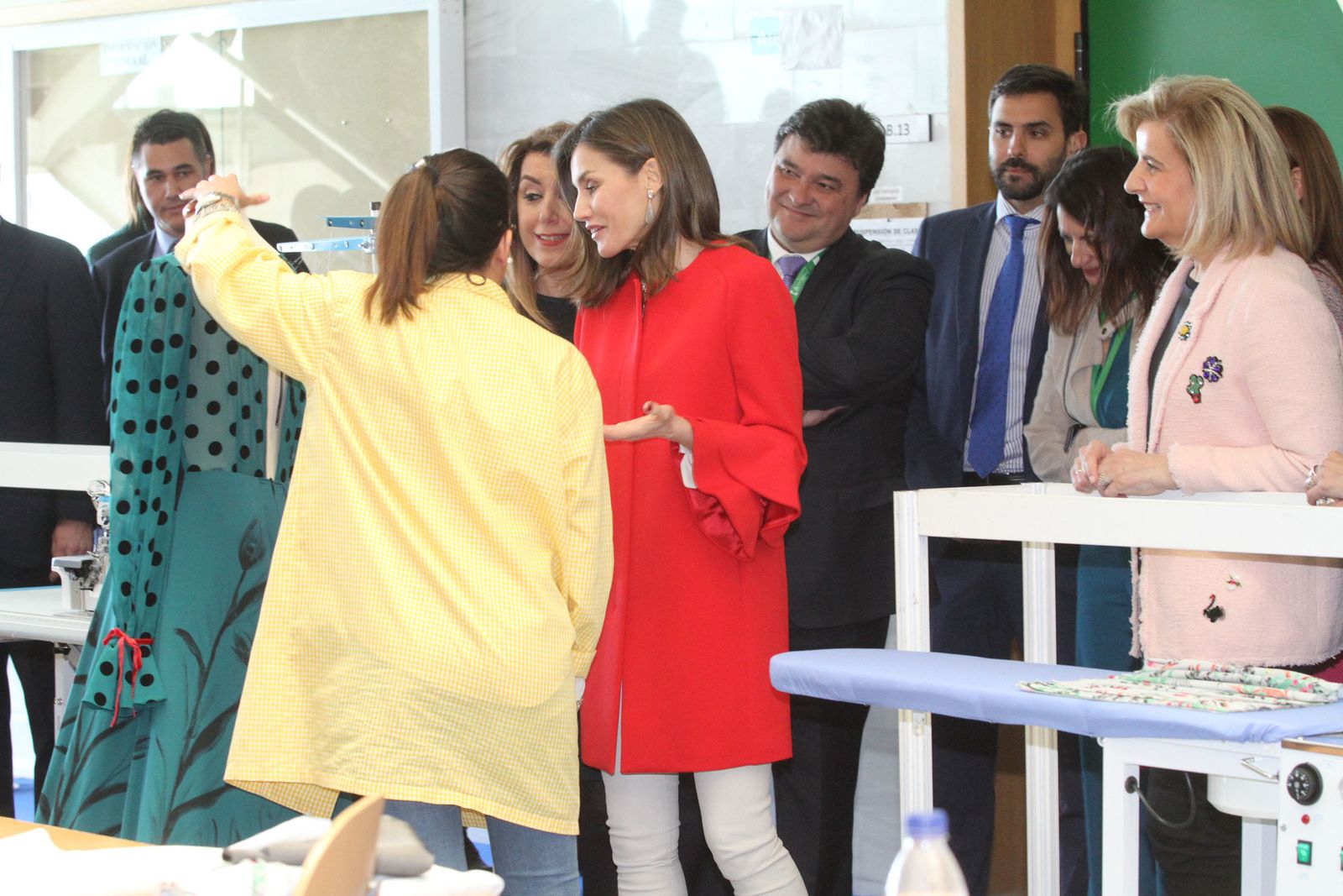 Imágenes de la visita de la reina Letizia a Huelva