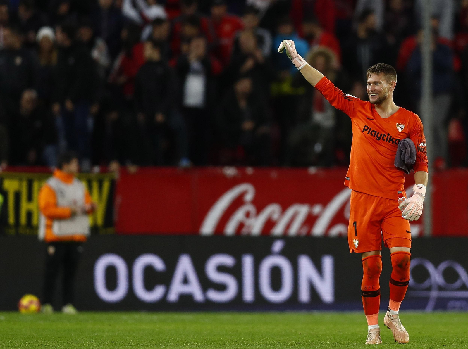 El Sevilla-Valladolid, en imágenes